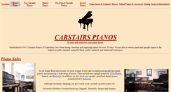 Desktop Screenshot of carstairs-pianos.co.uk