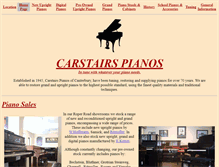 Tablet Screenshot of carstairs-pianos.co.uk